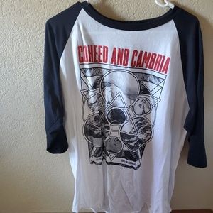 Bootleg Coheed and Cambria Baseball Tour Shirt